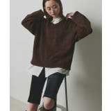 【2025AW新作】ラメモールVネックプルオーバー | ad thie | 詳細画像34