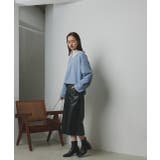 【2025AW新作】ラメモールVネックプルオーバー | ad thie | 詳細画像37