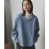 【2025AW新作】ラメモールVネックプルオーバー | ad thie | 詳細画像42