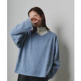 【2025AW新作】ラメモールVネックプルオーバー | ad thie | 詳細画像45