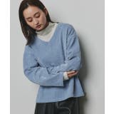 【2025AW新作】ラメモールVネックプルオーバー | ad thie | 詳細画像46