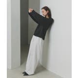 【2025AW新作】ラメモールVネックプルオーバー | ad thie | 詳細画像5