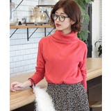 カシミヤタッチワイドリブオフタートル | ad thie | 詳細画像9