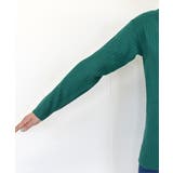 カシミヤタッチワイドリブオフタートル | ad thie | 詳細画像22