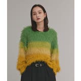 グラデーションシャギーニット | ad thie | 詳細画像10 