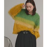 グラデーションシャギーニット | ad thie | 詳細画像11 