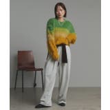 グラデーションシャギーニット | ad thie | 詳細画像14 