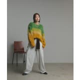 グラデーションシャギーニット | ad thie | 詳細画像15 