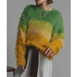 グラデーションシャギーニット | ad thie | 詳細画像17 