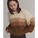 グラデーションシャギーニット | ad thie | 詳細画像23 