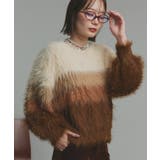 グラデーションシャギーニット | ad thie | 詳細画像28 