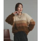 グラデーションシャギーニット | ad thie | 詳細画像34 