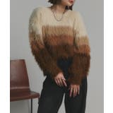 グラデーションシャギーニット | ad thie | 詳細画像35 