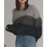 グラデーションシャギーニット | ad thie | 詳細画像38 