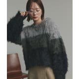 グラデーションシャギーニット | ad thie | 詳細画像42 