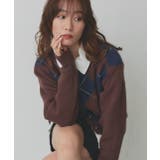 アーガイルニットカーディガン | ad thie | 詳細画像54 