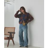 アーガイルニットカーディガン | ad thie | 詳細画像56 