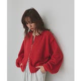 ダブルジップシャギーニットカーディガン | ad thie | 詳細画像53 