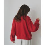 ダブルジップシャギーニットカーディガン | ad thie | 詳細画像57 