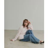 シャギーニットポロカーディガン | ad thie | 詳細画像20 