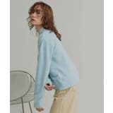 シャギーニットポロカーディガン | ad thie | 詳細画像36 