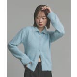 シャギーニットポロカーディガン | ad thie | 詳細画像45 