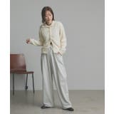 シャギーニットポロカーディガン | ad thie | 詳細画像57 