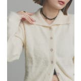 シャギーニットポロカーディガン | ad thie | 詳細画像58 