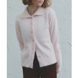 シャギーニットポロカーディガン | ad thie | 詳細画像7 