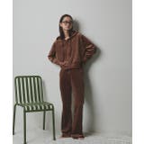 ベロアパーカー イージーパンツ セットアップ | ad thie | 詳細画像23 