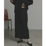 ラメモールボートネックプルオーバー ナロースカートセットアップ | ad thie | 詳細画像18