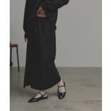 ラメモールボートネックプルオーバー ナロースカートセットアップ | ad thie | 詳細画像19