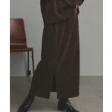 ラメモールボートネックプルオーバー ナロースカートセットアップ | ad thie | 詳細画像27