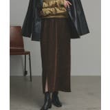 ラメモールボートネックプルオーバー ナロースカートセットアップ | ad thie | 詳細画像31