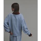 ラメモールボートネックプルオーバー ナロースカートセットアップ | ad thie | 詳細画像37