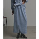 ラメモールボートネックプルオーバー ナロースカートセットアップ | ad thie | 詳細画像38