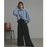 ラメモールボートネックプルオーバー ナロースカートセットアップ | ad thie | 詳細画像41