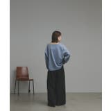 ラメモールボートネックプルオーバー ナロースカートセットアップ | ad thie | 詳細画像42