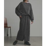 ラメモールボートネックプルオーバー ナロースカートセットアップ | ad thie | 詳細画像6