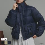 【2025AW新作】レザーパッチ中綿ダウンブルゾン | ad thie | 詳細画像1