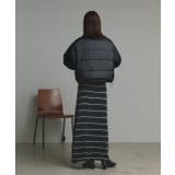 【2025AW新作】レザーパッチ中綿ダウンブルゾン | ad thie | 詳細画像10