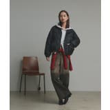 【2025AW新作】レザーパッチ中綿ダウンブルゾン | ad thie | 詳細画像16