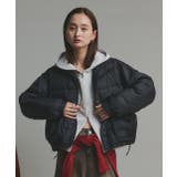 【2025AW新作】レザーパッチ中綿ダウンブルゾン | ad thie | 詳細画像20