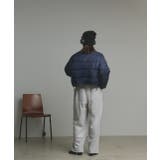 【2025AW新作】レザーパッチ中綿ダウンブルゾン | ad thie | 詳細画像25