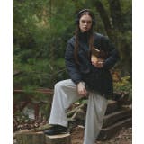 【2025AW新作】レザーパッチ中綿ダウンブルゾン | ad thie | 詳細画像3