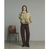 【2025AW新作】レザーパッチ中綿ダウンブルゾン | ad thie | 詳細画像31