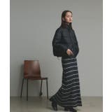 【2025AW新作】レザーパッチ中綿ダウンブルゾン | ad thie | 詳細画像9