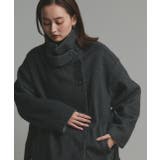 スタンドカラーシャギーミドルコート | ad thie | 詳細画像13 