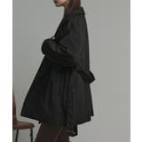 スタンドカラーシャギーミドルコート | ad thie | 詳細画像23 