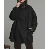 スタンドカラーシャギーミドルコート | ad thie | 詳細画像30 